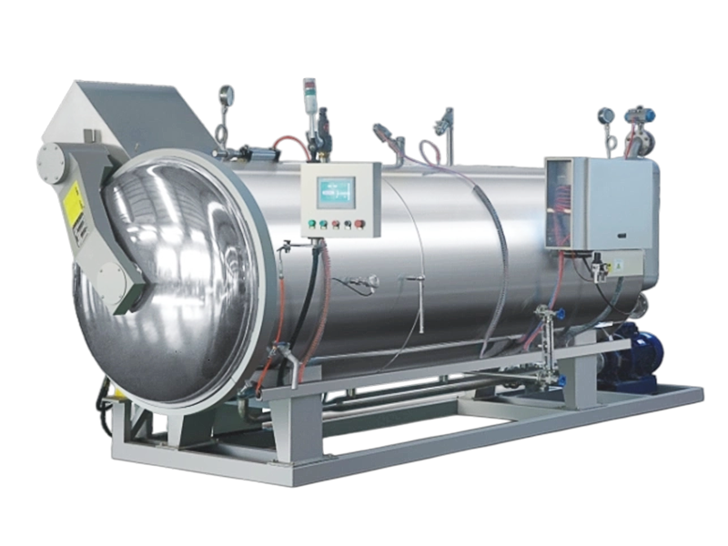 自動開門旋轉殺菌鍋