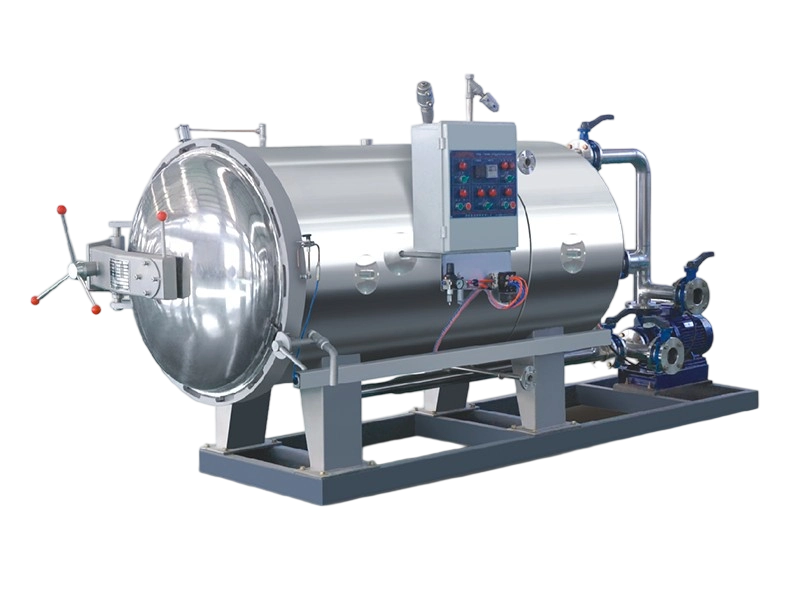蒸汽式旋轉殺菌鍋